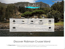 Tablet Screenshot of islarobinsoncrusoe.cl
